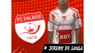 Jérémy De Sousa de retour au FC Salaise